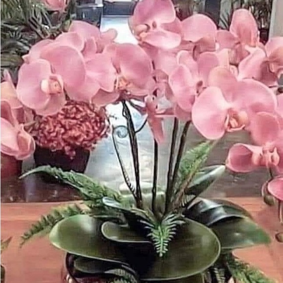 RETRO. VERO MODA Vintage Formal Dress. White & Pink Floral Print. Fit & Flared - Picture 6 of 9